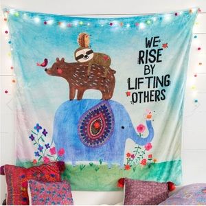 Natural Life Tapestry Blanket